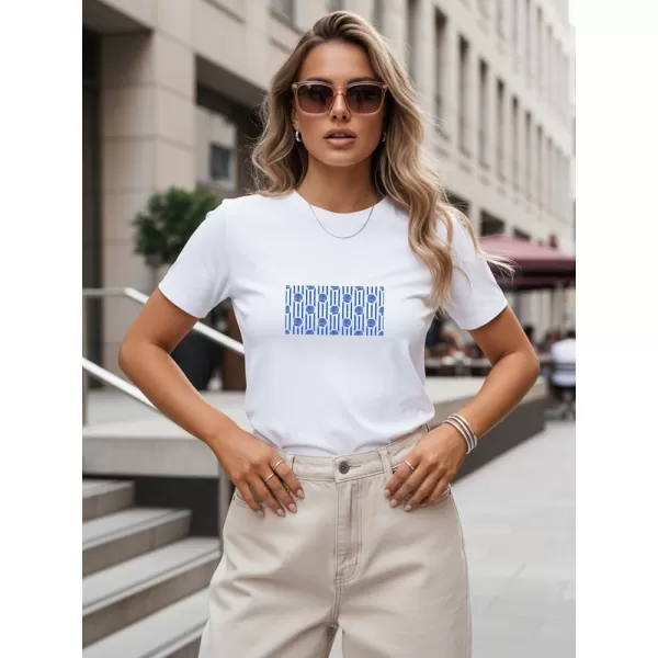  Damen-T-Shirt DSTREET NX8015RY-WH WEIß 