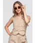 Damenmantel OMBRE OW-VE-E0009 TAUPE