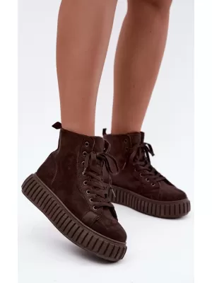 Damen-Sneaker BOTO LA372 BRAUN
