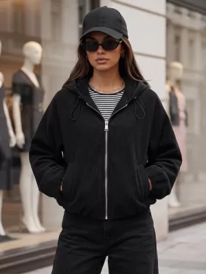 Damenjacke DSTREET TY6062 SCHWARZ