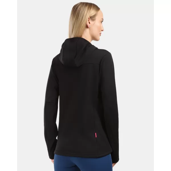  Fleece-Sweatshirt für Damen KILPI SEVELEN-W 1L0203KI SCHWARZ 