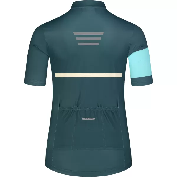  Damen-Radtrikot NORDBLANC ENTHUSIAST NBSLF8084 GRÜN 