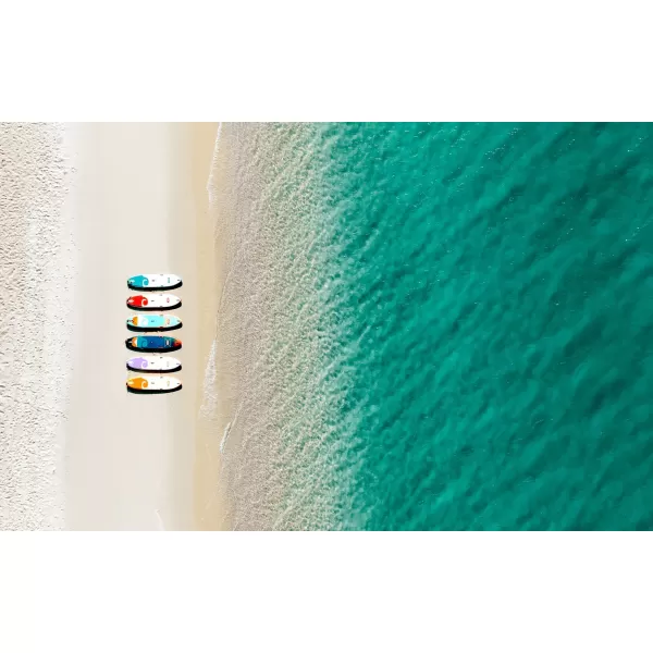  Paddle-Board SKIFFO RIVAGE SUNRISE BLAU/ORANGE 