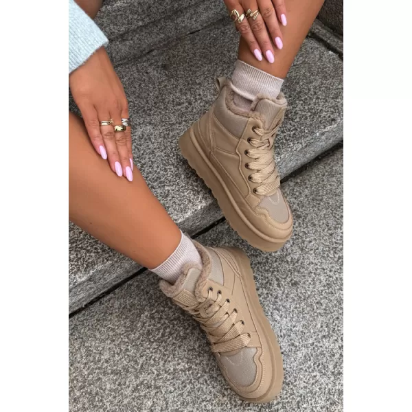  Schneemänner für Frauen BIG STAR SHOES UU274166 BEIGE 