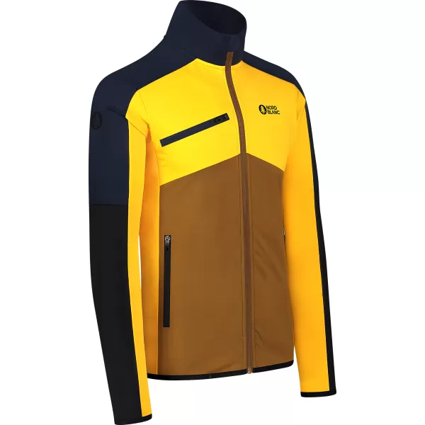  Powerfleece-Sweatshirt für Herren NORDBLANC CUSP NBSFM8334 BERNSTEIN 