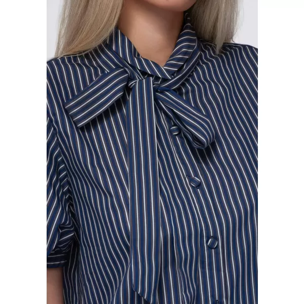  Damenhemd OMBRE OW-SH-E0067 MARINEBLAU 
