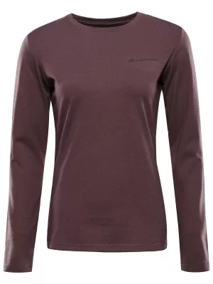 Schnell trocknendes Damen-T-Shirt ALPINE PRO LOUSA TRAUBENNEKTAR