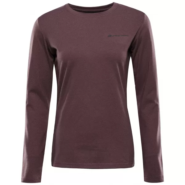  Schnell trocknendes Damen-T-Shirt ALPINE PRO LOUSA TRAUBENNEKTAR 