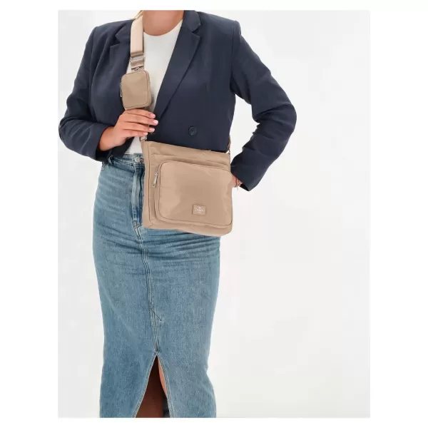  Wasserdichte Tasche CHARM LONDON ODEON 22172 HELLES TAUPE 