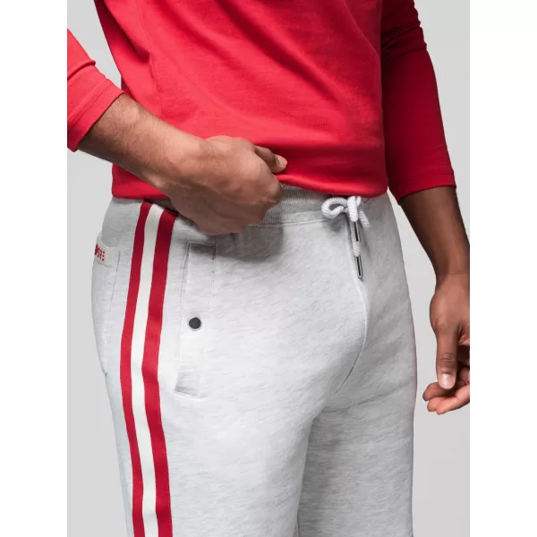  Herren-Shorts OMBRE Z128 GRAUMELANGE/OLIV 