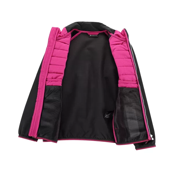  Kinderjacke ALPINE PRO GERLO FUCHSIAROT 