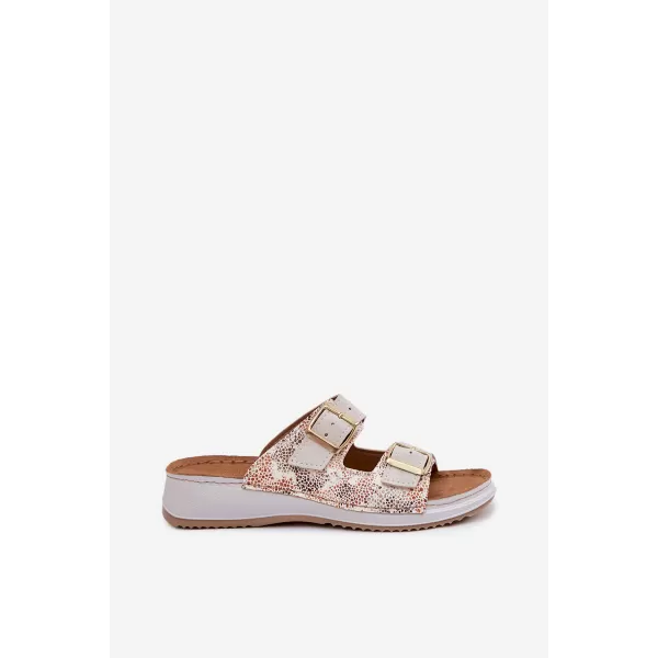  Damenhausschuhe INBLU SD000001 BEIGE 