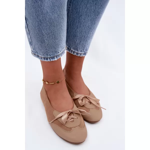  Ballerinas für Damen BOTO 8531 BRAUN 