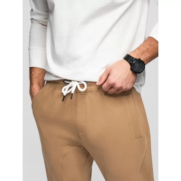  Herren-Jogginghose OMBRE OM-PABS-0305 BRAUN 