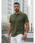 Herren-T-Shirt mit Kragen DSTREET PX0511 GRÜN