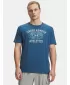 Herren-T-Shirt UNDER ARMOUR M 60/40S ARMOR GLOBE SS 6009261-498 BLAU