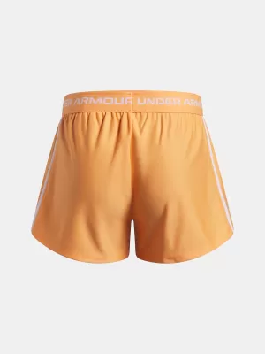 Mädchen-Shorts UNDER ARMOUR G TECH PLAY UP SHORT 1390075-870 ORANGE