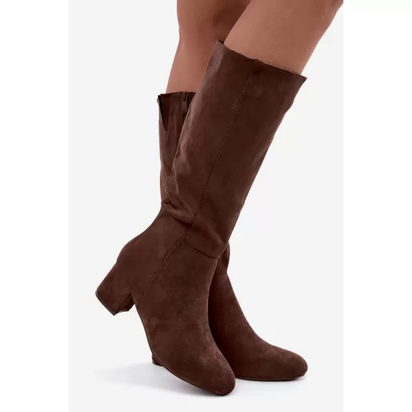  Damenstiefel S.BARSKI HY62-8131 BRAUN 