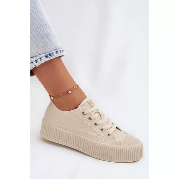  Damen-Sneaker BIG STAR SHOES TT274271 BEIGE 