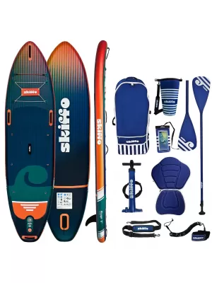 Paddle-Board SKIFFO RIVAGE SUNSET DUNKELBLAU