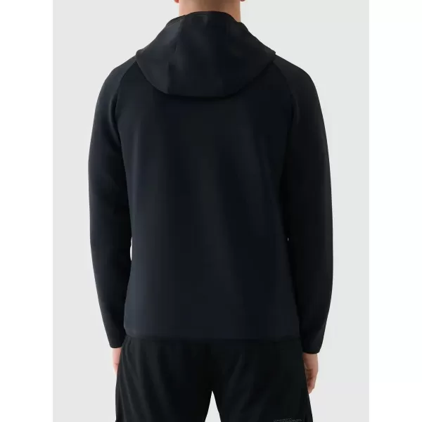  Funktions-Sweatshirt für Herren 4F WMM00TFSWM654 TIEFSCHWARZ 