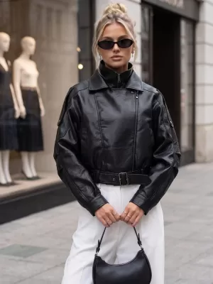 Damenjacke DSTREET TY5844 SCHWARZ
