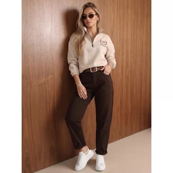  Damenjeans DSTREET 1 UY3225 BRAUN 