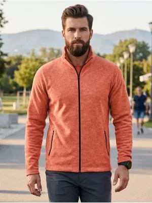 Herren-Sweatshirt aus Microfleece MALFINI FACTOR 852 HÖHEPUNKTE DES SONNENUNTERGANGS