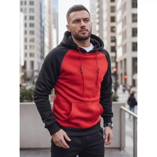  Herren-Sweatshirt DSTREET BX5491 ROT 