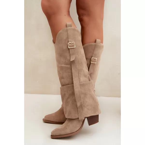  Damenstiefel BOTO 7699A KHAKI 