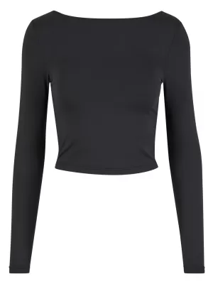 Damen-T-Shirt URBAN CLASSICS TB7721 SCHWARZ