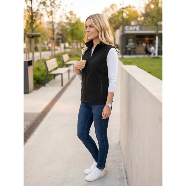  Fleeceweste für Damen MALFINI EXIT W-525 SCHWARZ 
