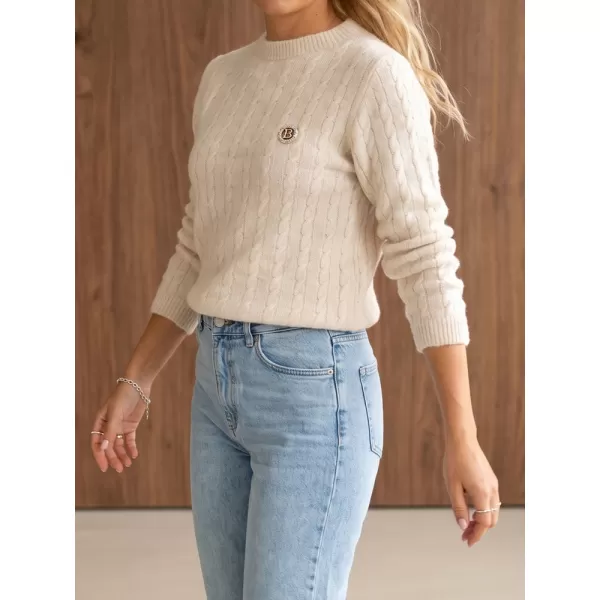  Damenpullover DSTREET MY2675 BEIGE 
