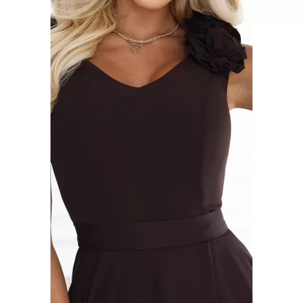  Kleid NUMOCO 643-10 SCHOKOLADENBRAUN 