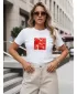 Damen-T-Shirt DSTREET NX8008RY-WH WEIß