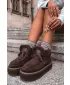 Damenschuhe BIG STAR SHOES UU274214 BRAUNE/BEIGE SCHATTEN
