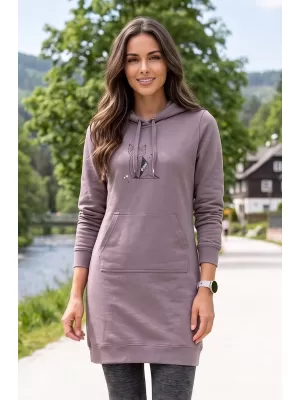 Erweitertes Damen-Sweatshirt ALTISPORT ALW091419 STAHLGRAU