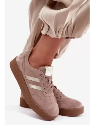 Damen-Sneaker D&A LR62-7107 BRAUN
