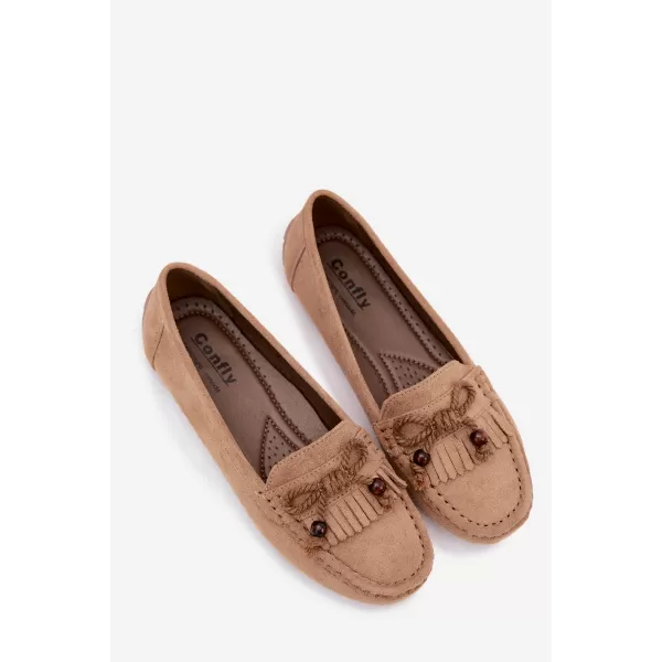  Damenmokassins BOTO W2515 TAUPE 