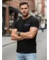 Herren-T-Shirt DSTREET NX0134R-BK SCHWARZ