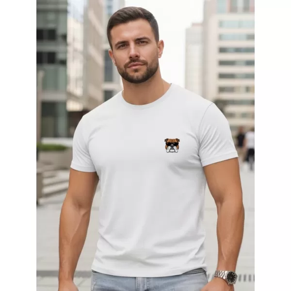  Herren-T-Shirt DSTREET NX0125R-WH WEIß 