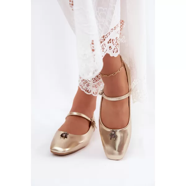  Ballerinas für Damen BOTO 6672 GOLD 