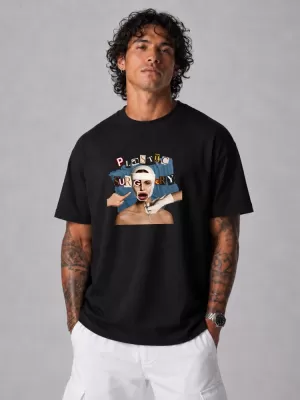 Herren-T-Shirt DSTREET NX1038R-BK-O SCHWARZ