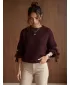 Damenpullover DSTREET MY2569 BURGUND