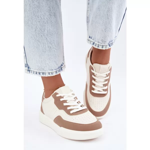  Damen-Sneaker BIG STAR SHOES UU274275 WEIß/BEIGE 