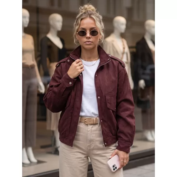  Damenjacke DSTREET TY6066 BURGUND 