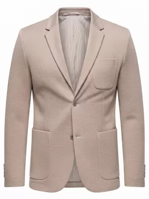 Herrenjacke OMBRE M171 DUNKELBEIGE