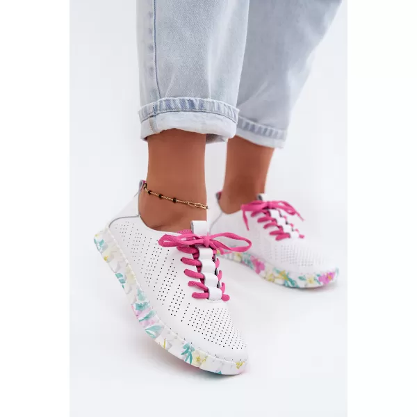  Damen-Stiefeletten EVENTO 26PB32-9790 WEIß/ROSA 