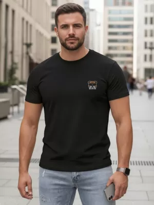 Herren-T-Shirt DSTREET NX0125R-BK SCHWARZ