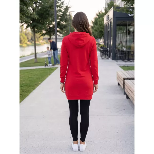  Erweitertes Damen-Sweatshirt ALTISPORT ALW091419 ROT 